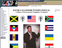 Tablet Screenshot of davidgallimore.com